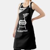 "Pork Butt Philosopher" Apron - BBQ Wisdom Schürze (InSitu)