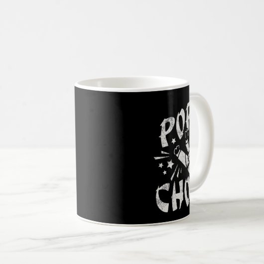 Pork Chop Sarcatic Karate Pig Kaffeetasse (VorderseiteRechts)
