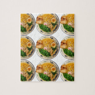 Pork Ramen Noodle Soup Puzzle