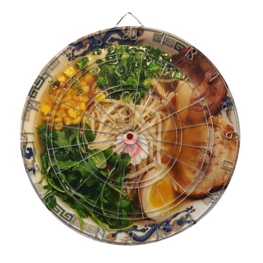Pork Ramen Noodles Dartscheibe (vorne)