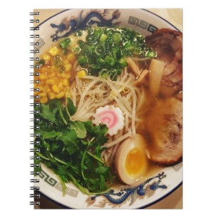 Pork Ramen Noodles Notizblock