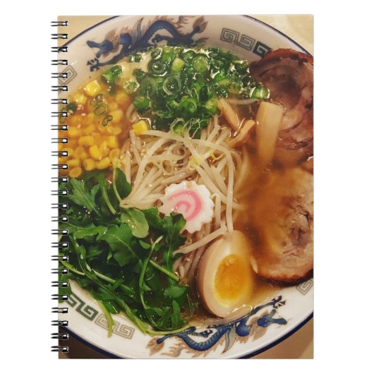 Pork Ramen Noodles Notizblock (Vorderseite)