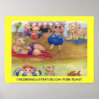 PORK ROAST POSTER