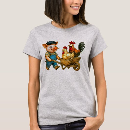 Pork Transport Services: Poultry Edition T-Shirt (Vorderseite)