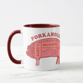 Porkaholic Tasse (Links)