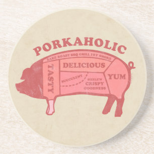Porkaholic Untersetzer