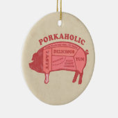 Porkaholic Verzierung Keramikornament (Rechts)