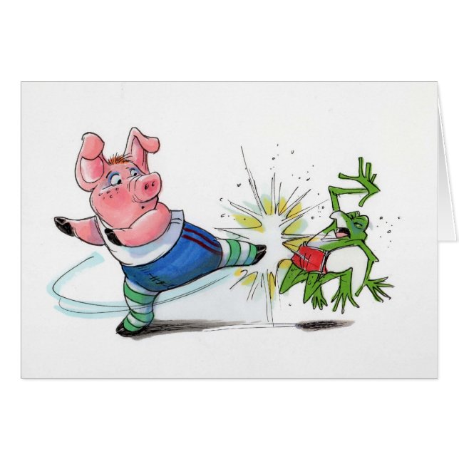 Porkchop Karte (Vorderseite (Horizontal))