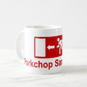 Porkchop schiebt Tasse ein (Vorderseite Links)