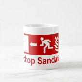 Porkchop schiebt Tasse ein (Mittel)