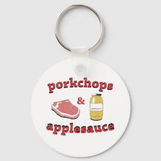 Porkchops & Applesauce Schlüsselanhänger