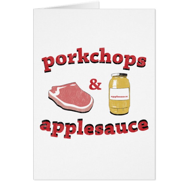 porkchops u. Apfelmus (Vorne)