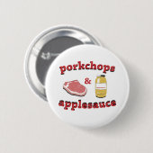 porkchops u. Apfelmus Button (Vorne & Hinten)