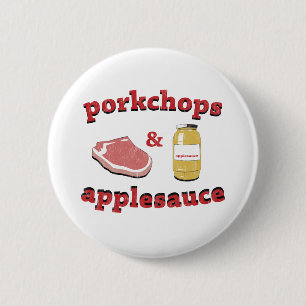 porkchops u. Apfelmus Button