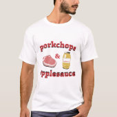 porkchops u. Apfelmus T-Shirt (Vorderseite)