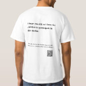 porkifizierbar T-Shirt (Rückseite)