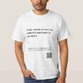 porkifizierbar T-Shirt (Vorderseite)
