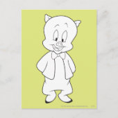 Porky Hallo Postkarte (Vorderseite)