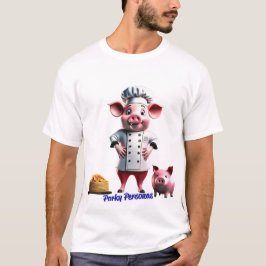 Porky Personas lustige Schweine T-Shirt