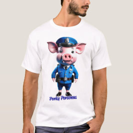 Porky Personas lustige Schweine T-Shirt
