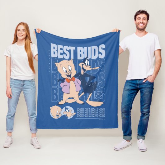 Porky Pig & DAFFY DUCK™ Best Buds Fleecedecke (Beispiel)