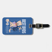 Porky Pig & DAFFY DUCK™ Best Buds Gepäckanhänger (Vorderseite horizontal)