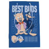 Porky Pig & DAFFY DUCK™ Best Buds Mittlere Geschenktüte (Vorderseite)