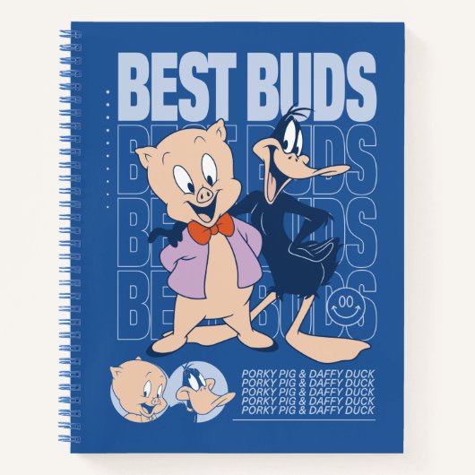 Porky Pig & DAFFY DUCK™ Best Buds Notizblock (Vorderseite)