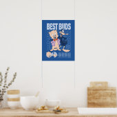 Porky Pig & DAFFY DUCK™ Best Buds Poster (Küche)
