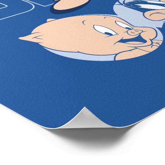 Porky Pig & DAFFY DUCK™ Best Buds Poster (Ecke)