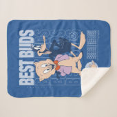 Porky Pig & DAFFY DUCK™ Best Buds Sherpadecke (Vorderseite (Horizontal))