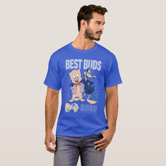 Porky Pig & DAFFY DUCK™ Best Buds T-Shirt (Vorne ganz)