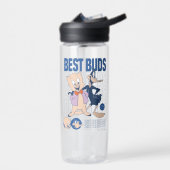 Porky Pig & DAFFY DUCK™ Best Buds Trinkflasche (Links)