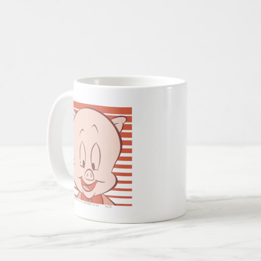 Porky Pig expressive 23 Kaffeetasse (Vorderseite Links)