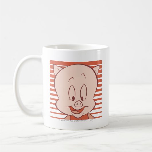 Porky Pig expressive 23 Kaffeetasse (Links)