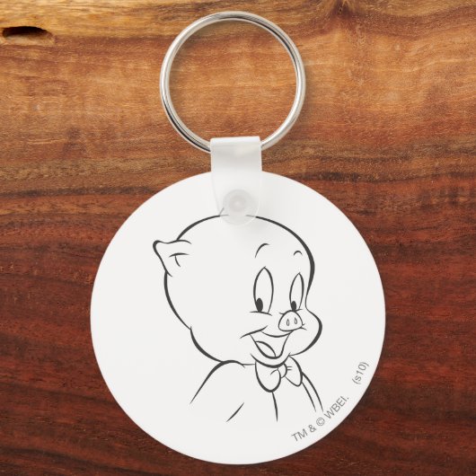 Porky Pig expressive 4 Schlüsselanhänger (Vorderseite)