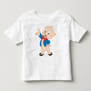 Porky Pig Klassische Pose Kleinkind T-shirt