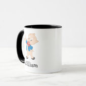 Porky Pig | Klassische Pose Tasse (Vorderseite Links)