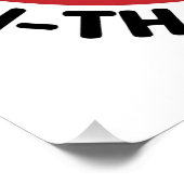 Porky Pig Party: Game Over for One-Party Rule Poster (Ecke)