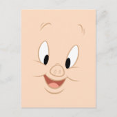 Porky Pig Smiling Postkarte (Vorderseite)