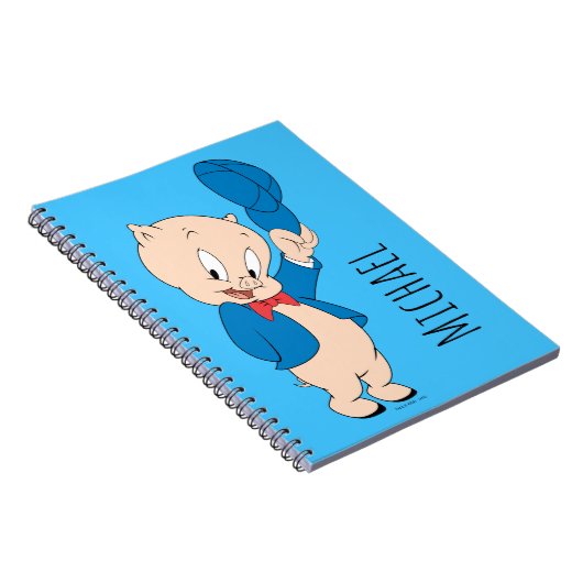 Porky Pig | Wave Hat Notizblock (Rechte Seite)