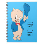 Porky Pig | Wave Hat Notizblock (Vorderseite)