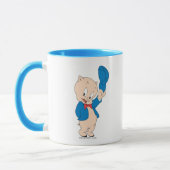 Porky Pig | Wave Hat Tasse (Links)