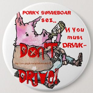 ‚PORKY SWINEBOAR‘ BUTTON