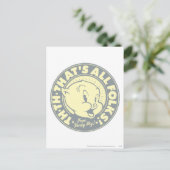 Porky TH-TH-DAS IST ALLES MÖGLICH! Postkarte (Stehend Vorderseite)