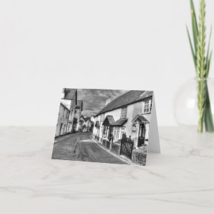 Porlock High Street Somerset Karte