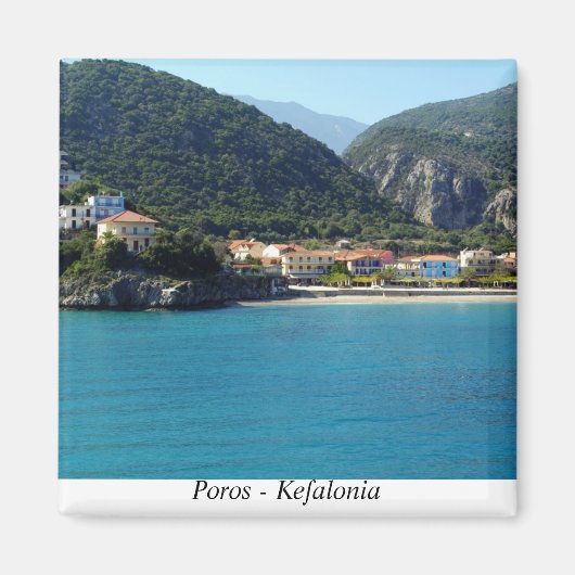 Poros - Kefalonia Magnet (Vorne)