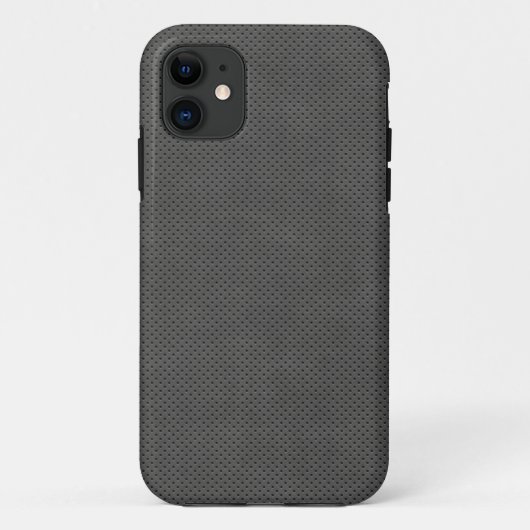 Porous Dark Metal Micro Muster Case-Mate iPhone C Hülle (Rückseite)