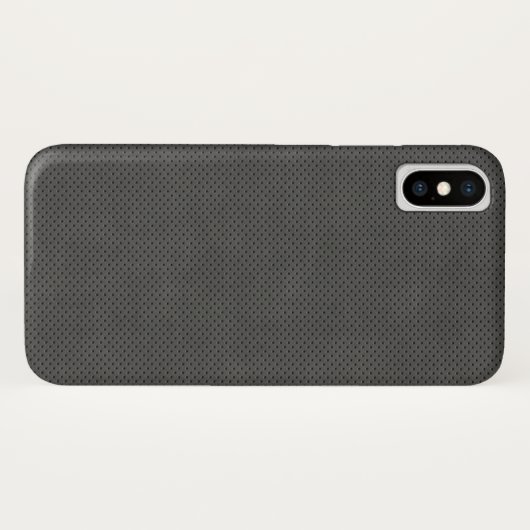 Porous Dark Metal Micro Muster Case-Mate iPhone Hülle (Rückseite (Horizontal))