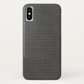 Porous Dark Metal Micro Muster Case-Mate iPhone Hülle (Rückseite)